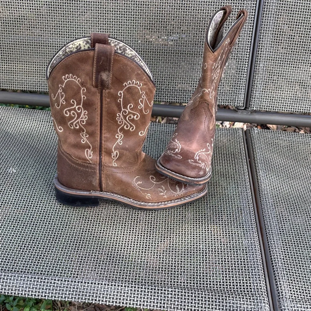 Smoky Mountain Brown Cowboy Boots